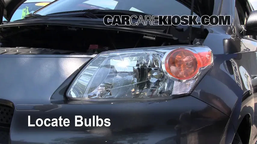 2008 Scion xD 1.8L 4 Cyl. Lights Parking Light (replace bulb)